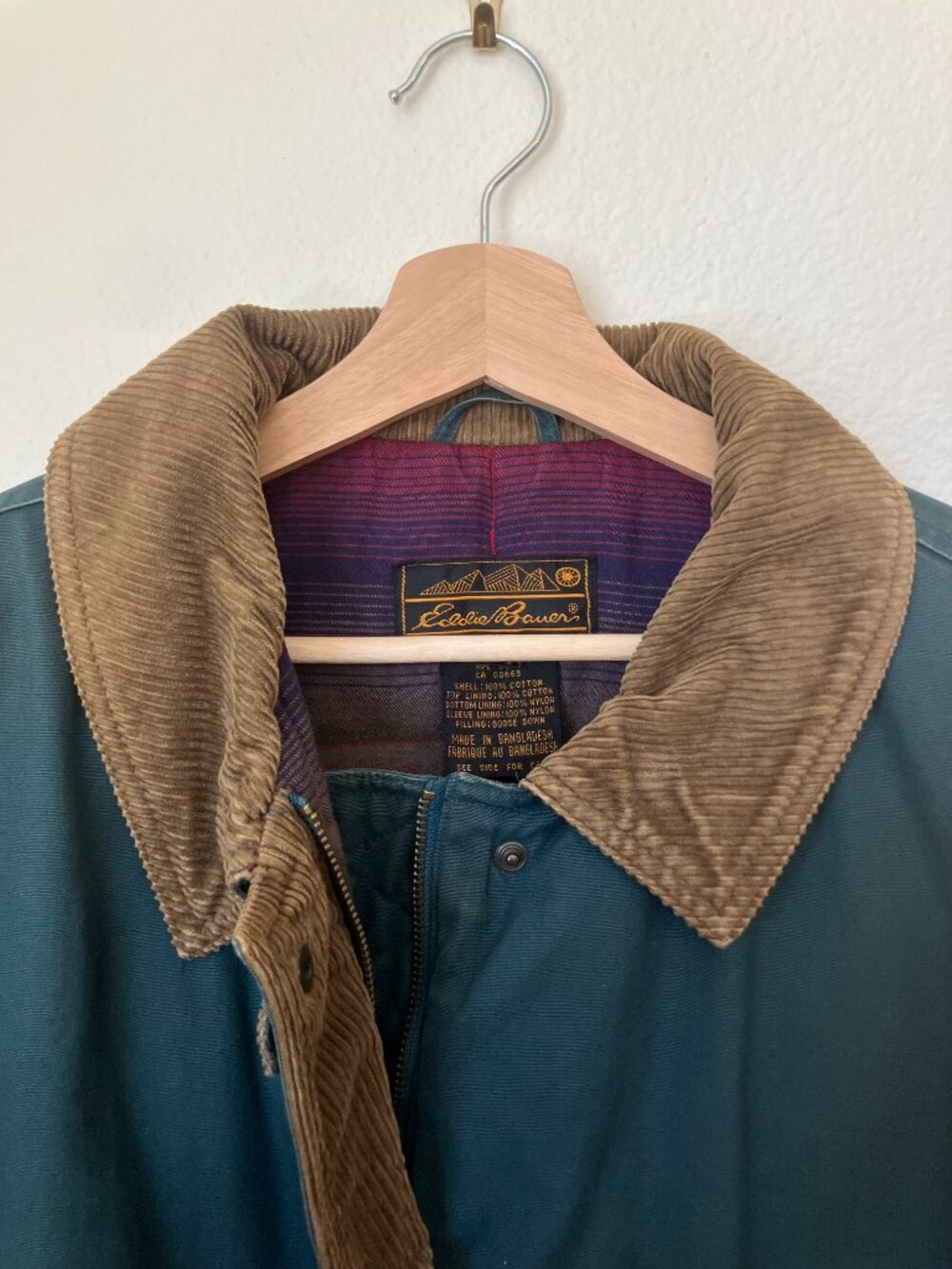 Vintage Eddie Bauer Goose Down Jacket